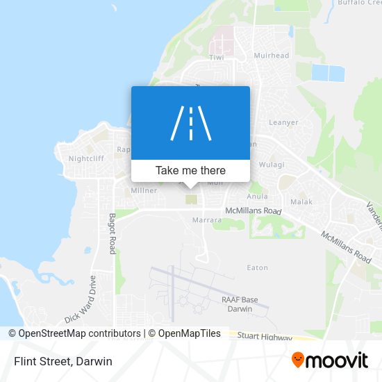 Flint Street map
