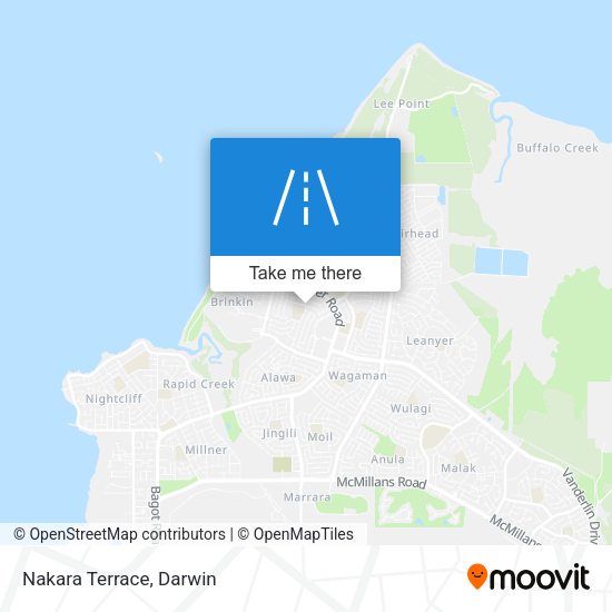 Nakara Terrace map