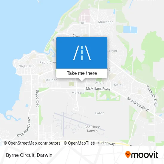Byrne Circuit map