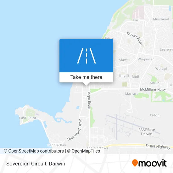 Sovereign Circuit map