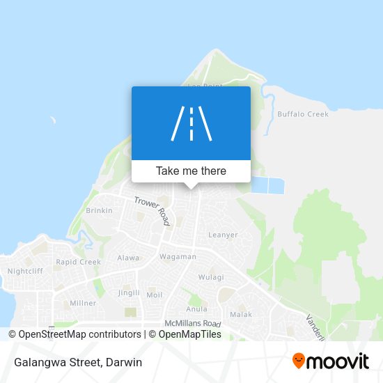 Galangwa Street map
