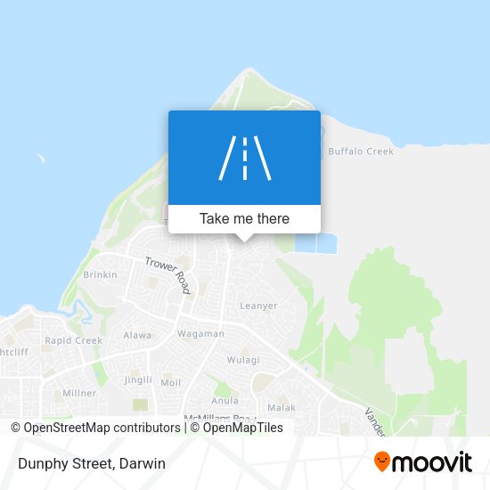 Dunphy Street map