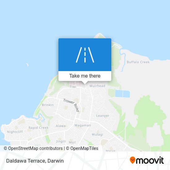 Daldawa Terrace map