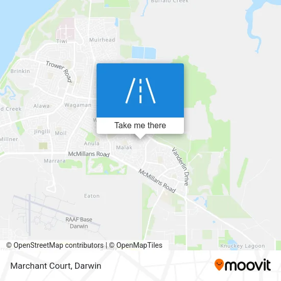 Marchant Court map