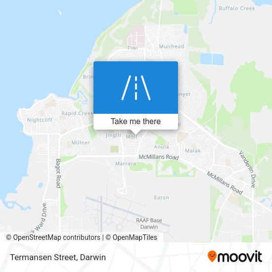 Termansen Street map