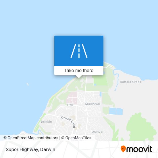 Super Highway map