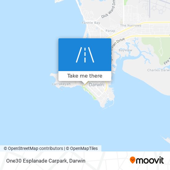 One30 Esplanade Carpark map