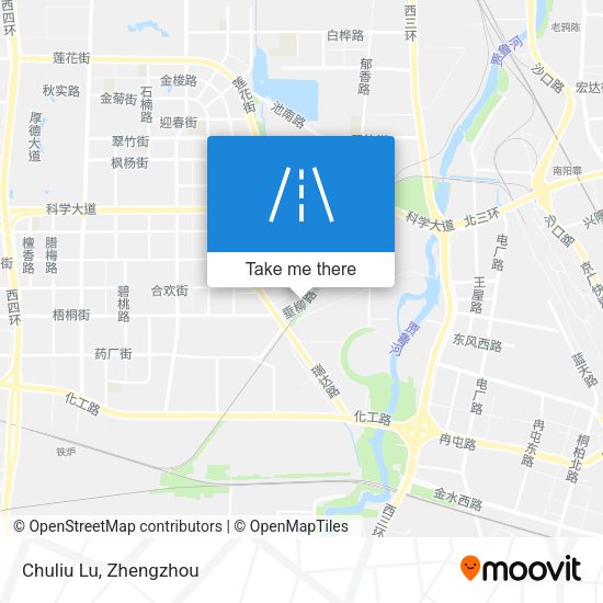 Chuliu Lu map