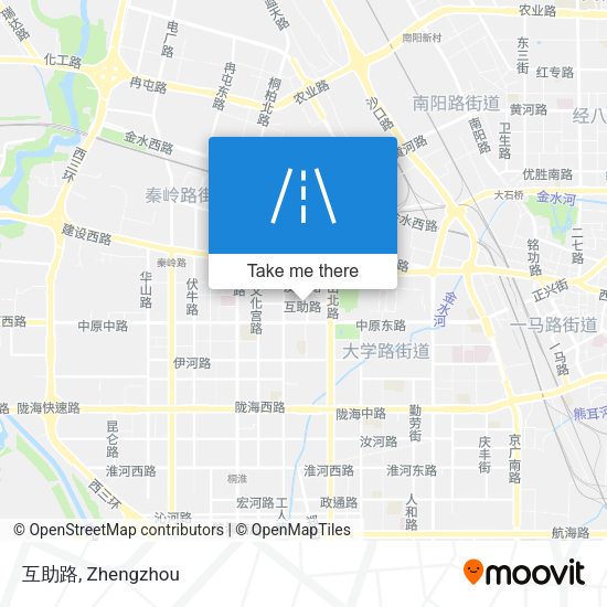 互助路 map