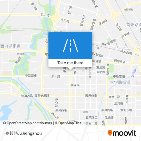 秦岭路 map