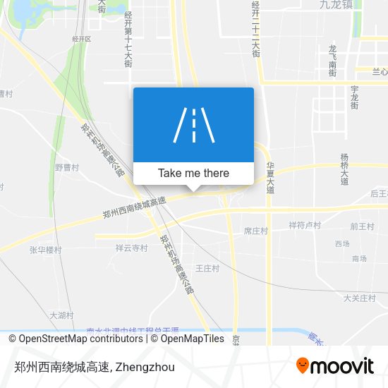 郑州西南绕城高速 map