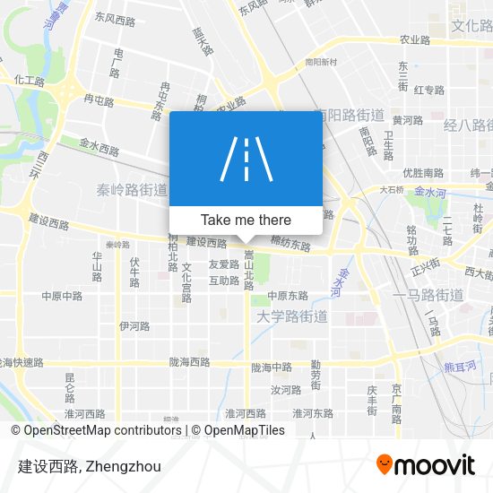 建设西路 map