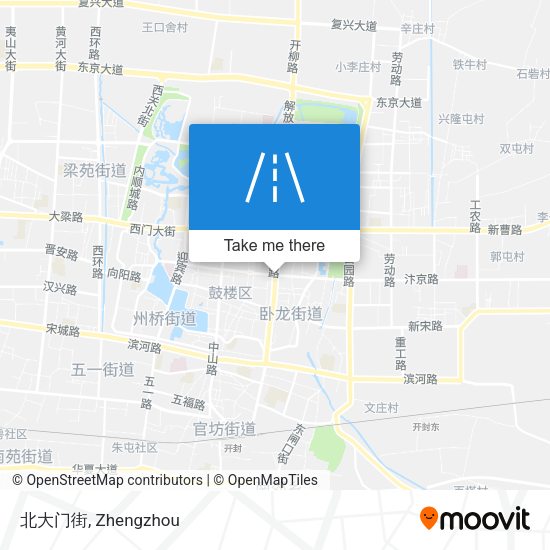北大门街 map