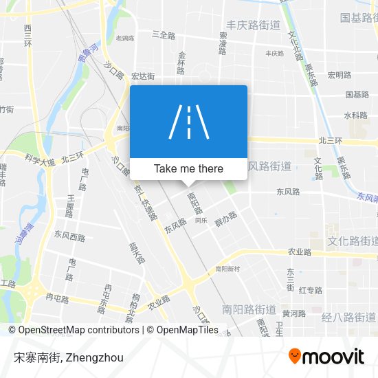 宋寨南街 map