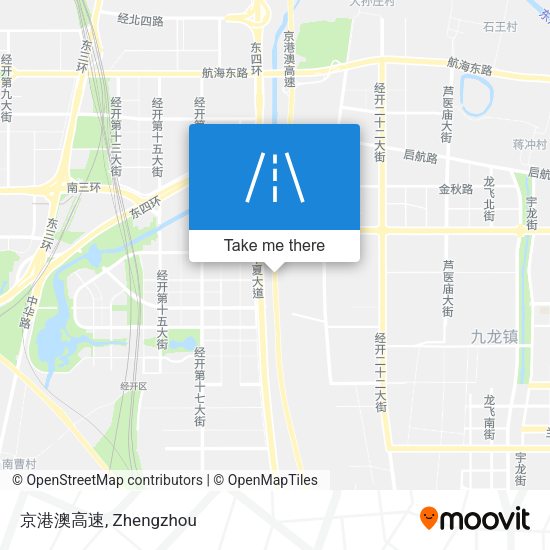 京港澳高速 map