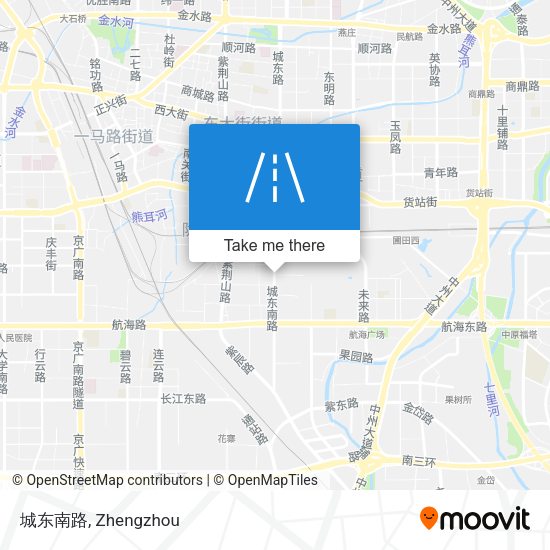 城东南路 map