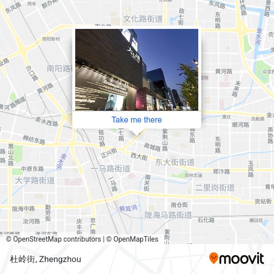 杜岭街 map