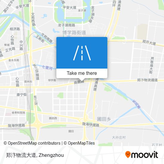 郑汴物流大道 map