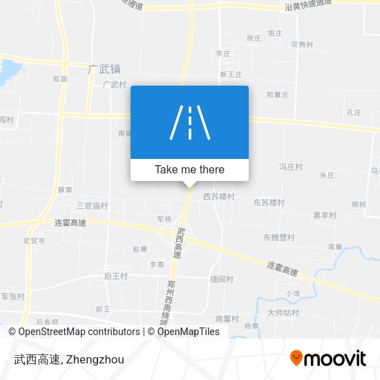 武西高速 map