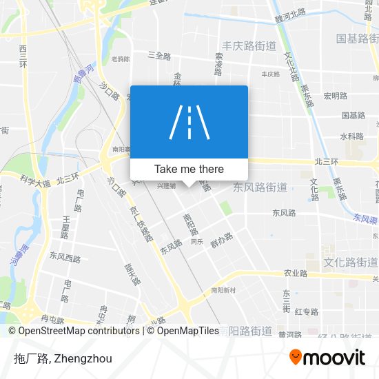 拖厂路 map