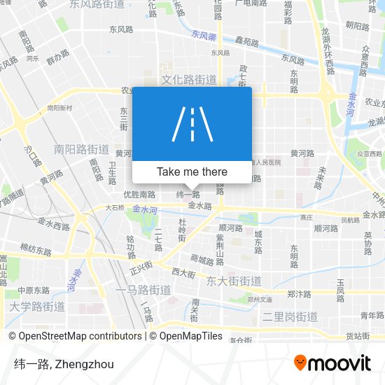 纬一路 map