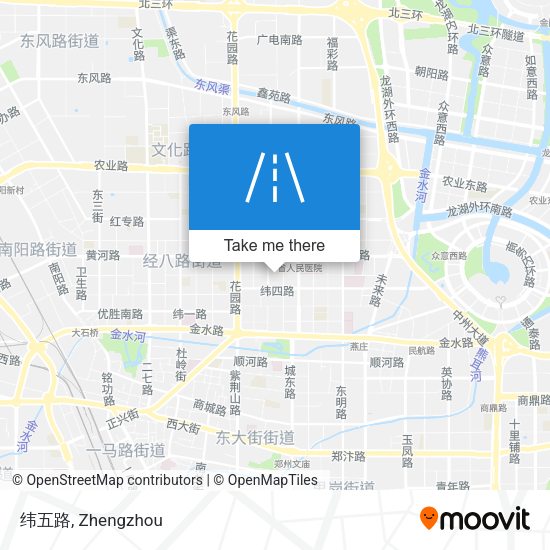 纬五路 map