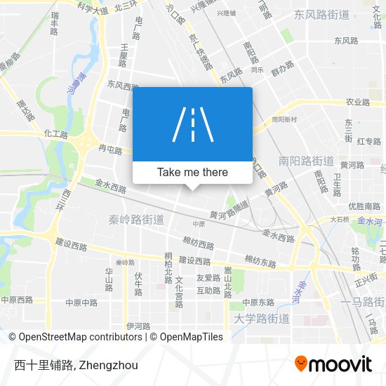 西十里铺路 map