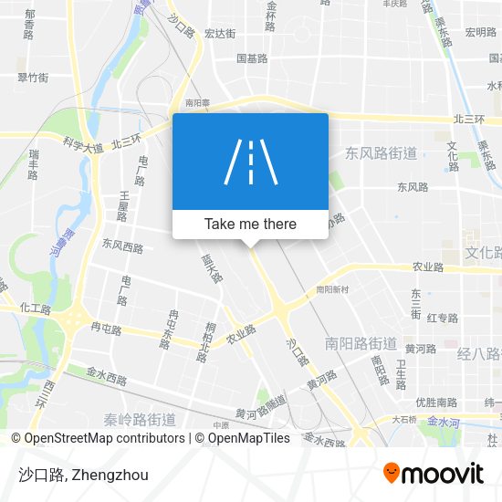 沙口路 map