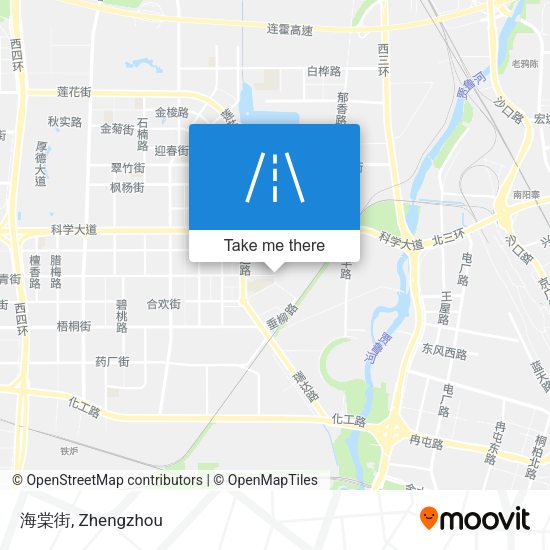 海棠街 map