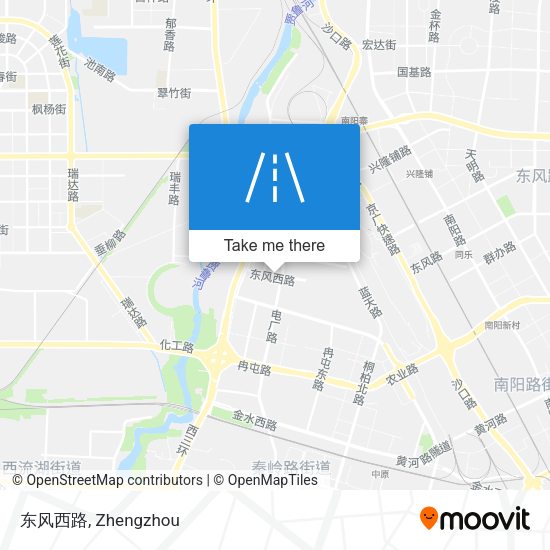 东风西路 map