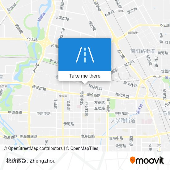 棉纺西路 map