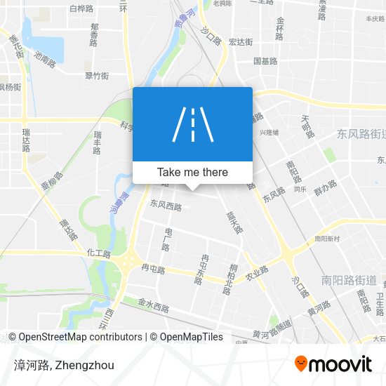 漳河路 map