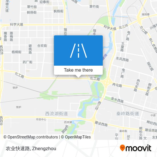 农业快速路 map
