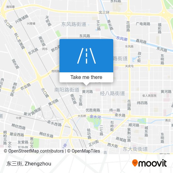东三街 map