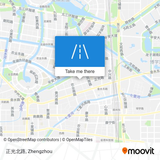 正光北路 map