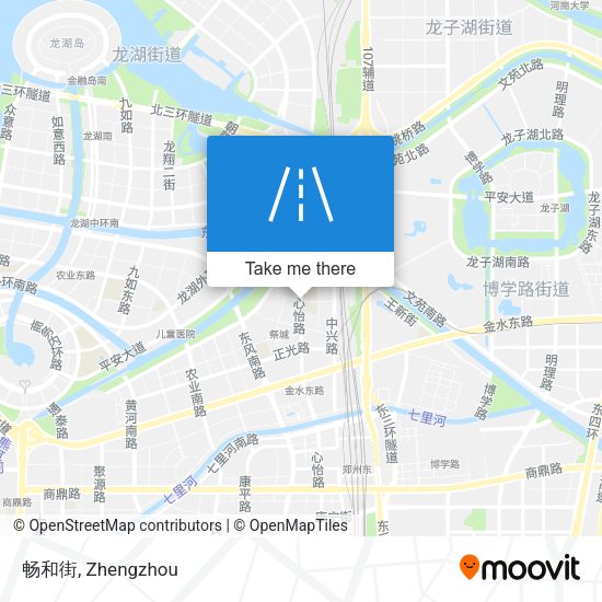 畅和街 map