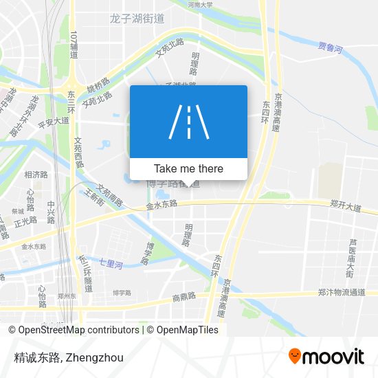 精诚东路 map