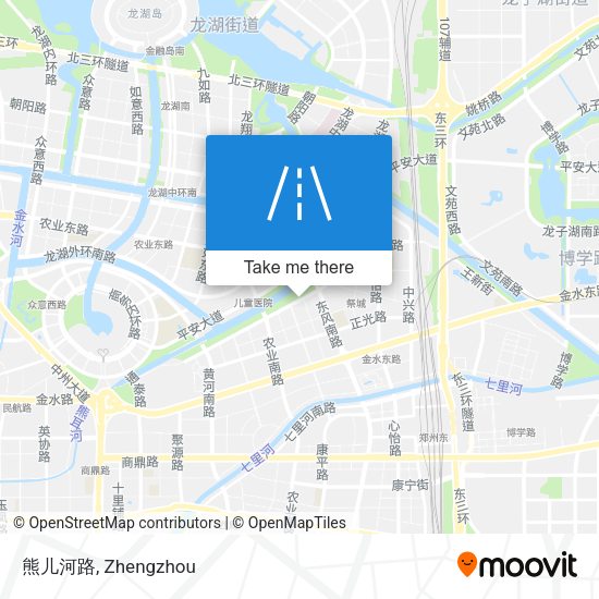 熊儿河路 map