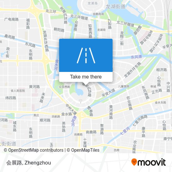 会展路 map