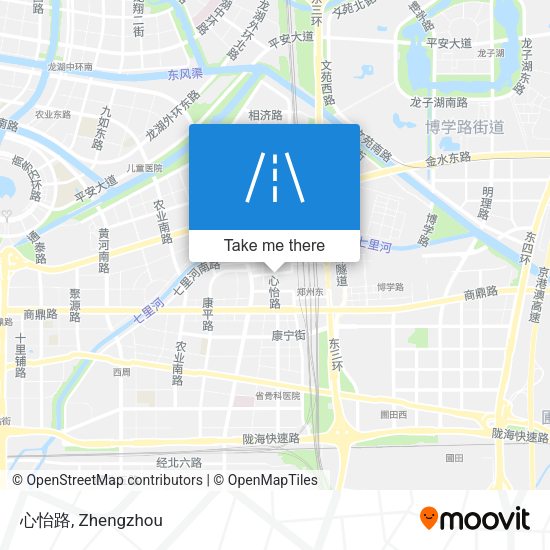 心怡路 map