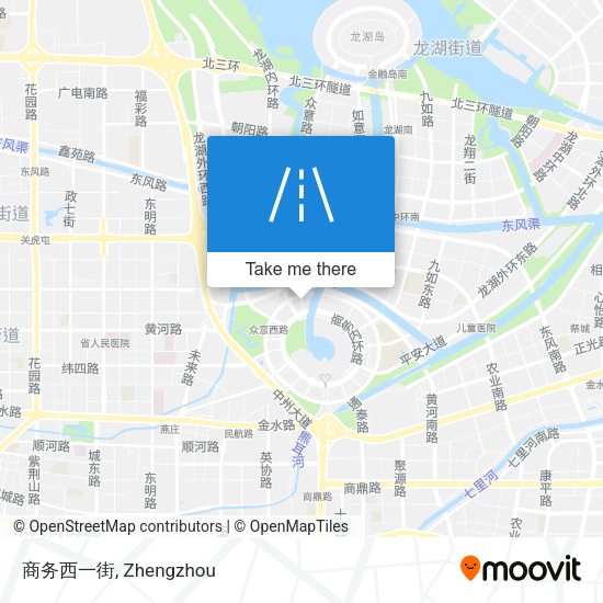 商务西一街 map