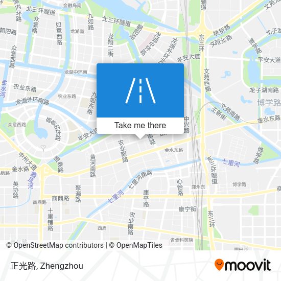 正光路 map