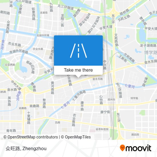 众旺路 map
