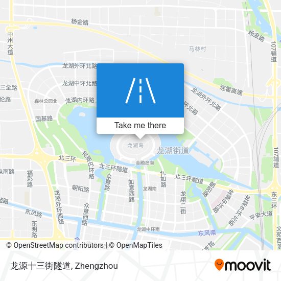 龙源十三街隧道 map