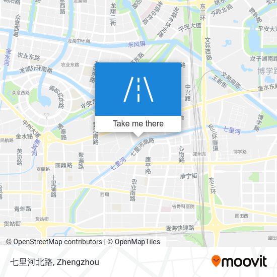 七里河北路 map
