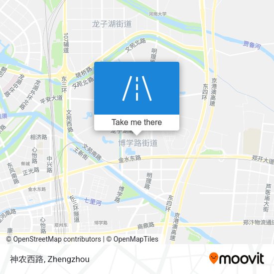 神农西路 map