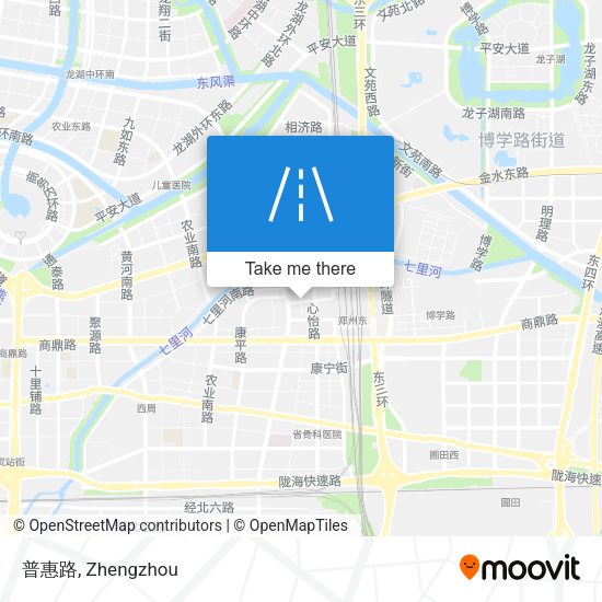 普惠路 map