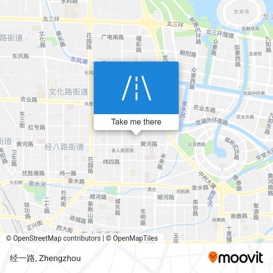 经一路 map