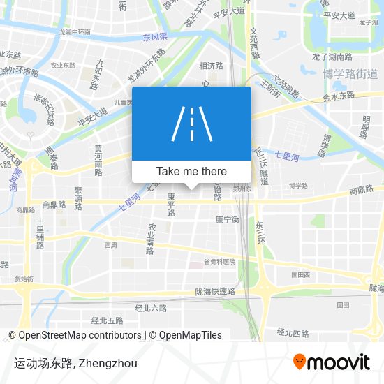 运动场东路 map