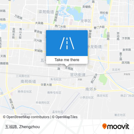 五福路 map